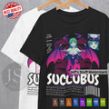 Succubus Waifu T Shirt Anime Lovers Sugoi Kawaii Manga Japanese Tee Cosplay