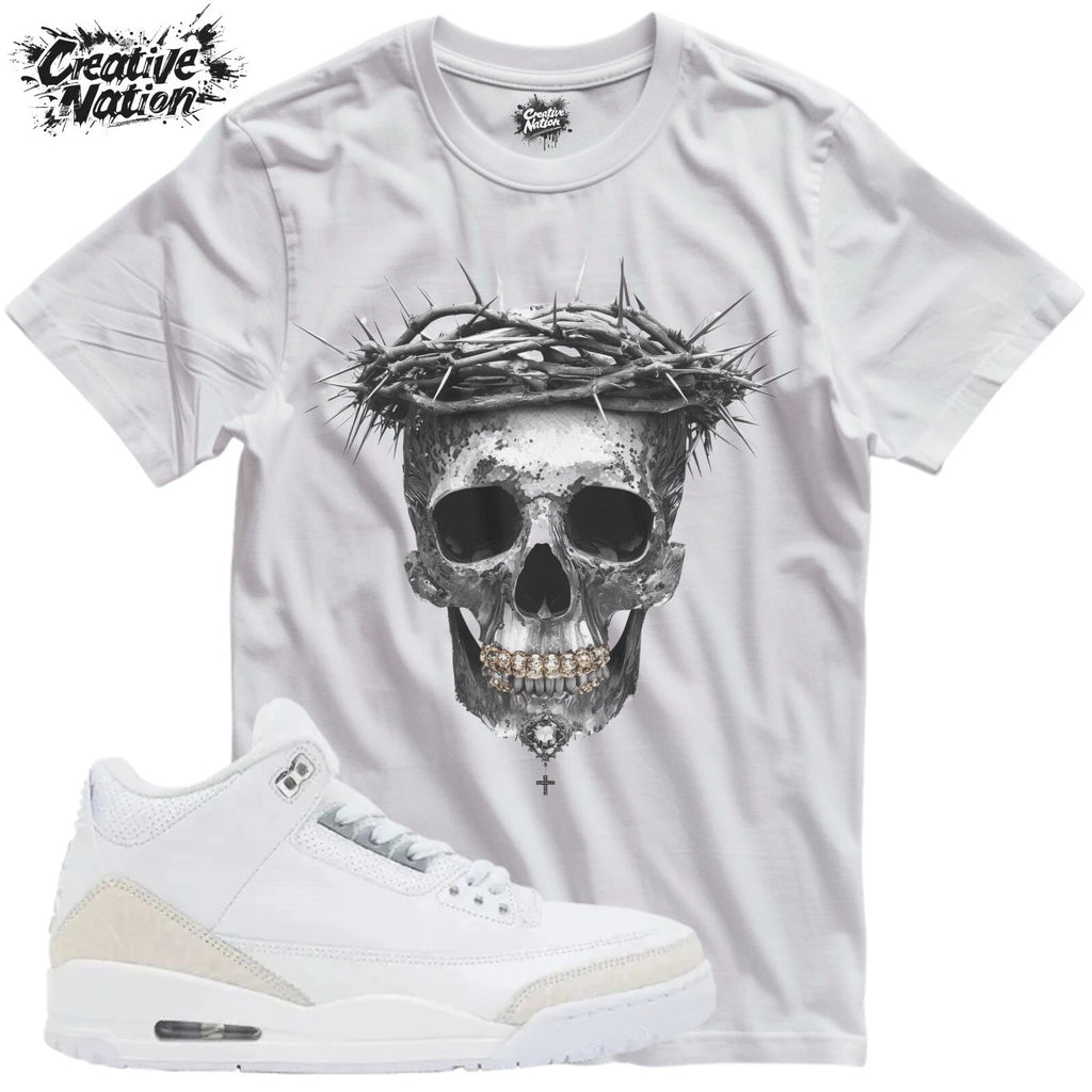 Shirt To Match 3 Pure Money Unisex Tee Sneaker Shirt Skull Shirt For Sneaker Tee