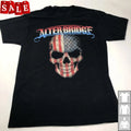 New Popular Alter Bridge American Flag Skull  Cotton Unisex S-5XL Shirt WE709