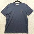 Topman Shirt Mens Large Gray Frenchie Dog Cotton Short Sleeve Casual Menswear