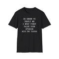 T-shirt Funny, In Order To Insult Me T-shirt. Joke Sarcastic Tee T-Shirt