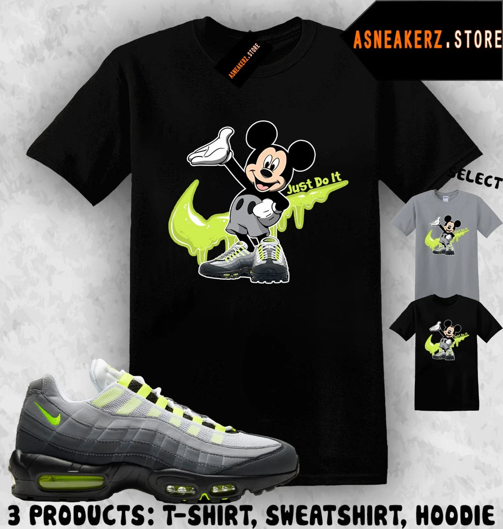 Shirt Match AM 95 Big Bubble Neon 2026 Sneaker Matching Tee Drip M Mouse T-Shirt