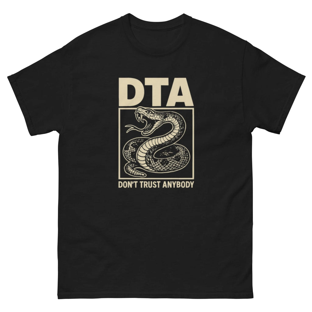 DTA Don't Trust Anybody Unisex Heavy Cotton Tee shirt, Texas Rattlesnake Tee