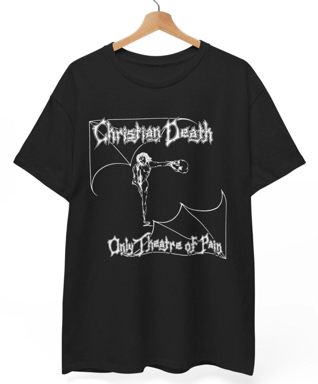 Christian Death "Only Theatre of Pain" Rozz Williams T-shirt, Unisex Tee