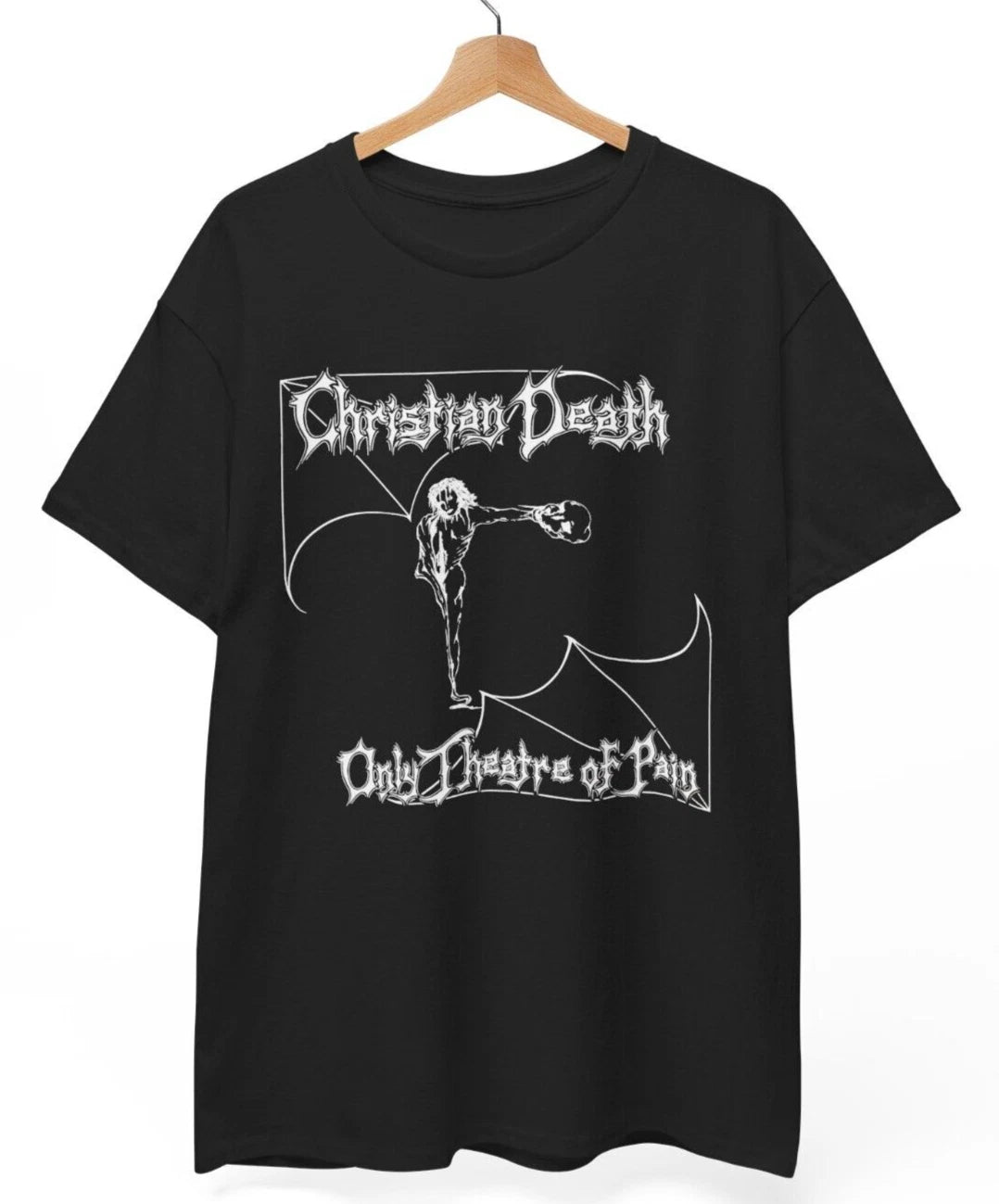 Christian Death "Only Theatre of Pain" Rozz Williams T-shirt, Unisex Tee