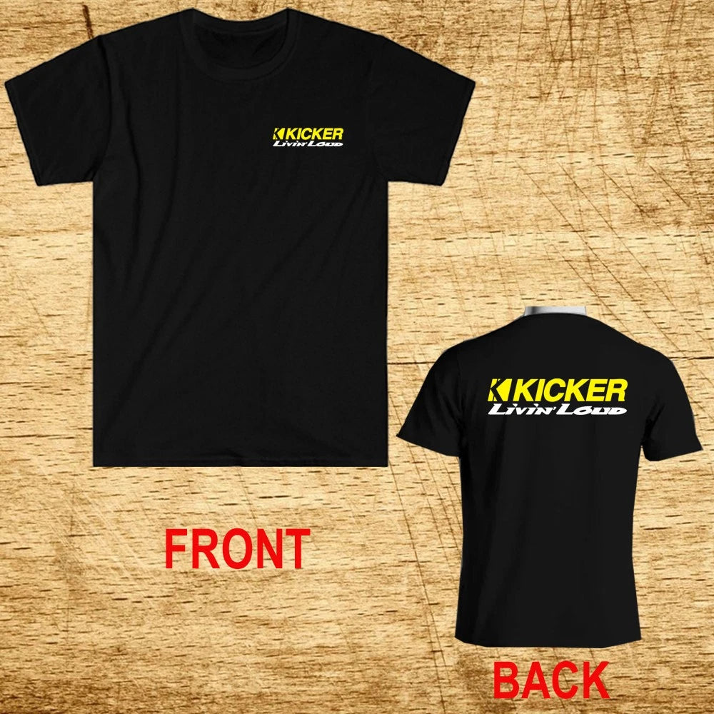 Kicker Livin Loud Audio Men's Black Size S-5XL