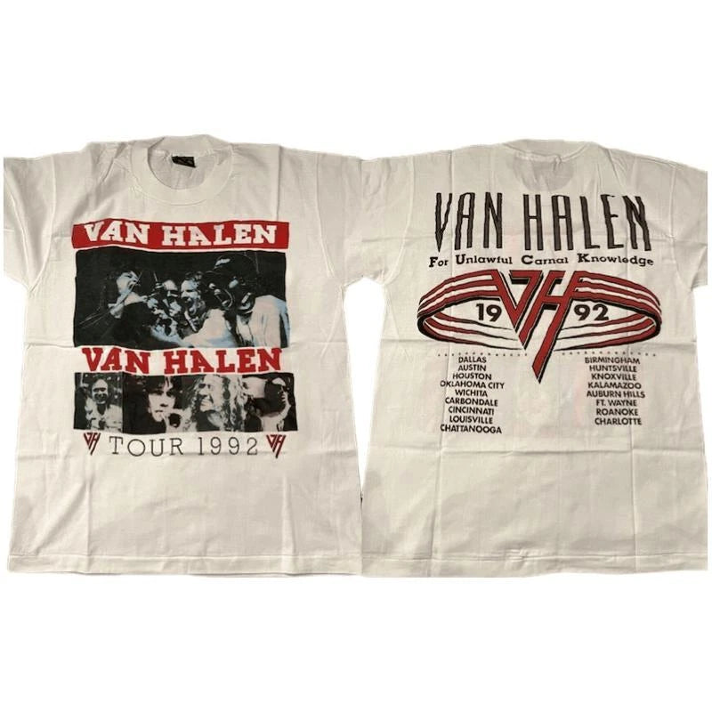 Van Halen For Unlawful Carnal Knowledge Tour 1992 Shirt, Rock Tour Tee For Fans