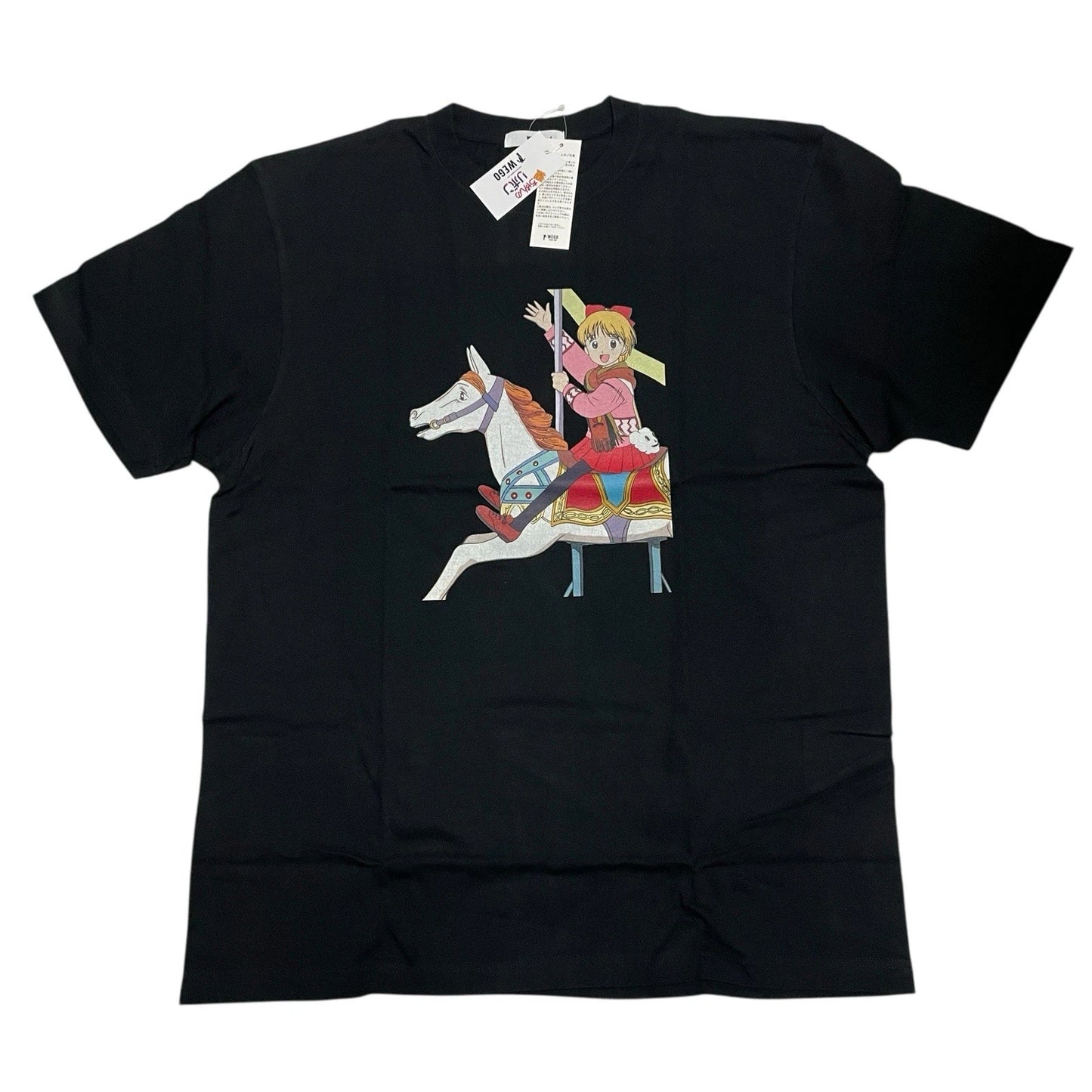 Rare Japanese Anime Hime-chan's Ribbon T-shirt Retro Magical Girl Kawaii Tee New