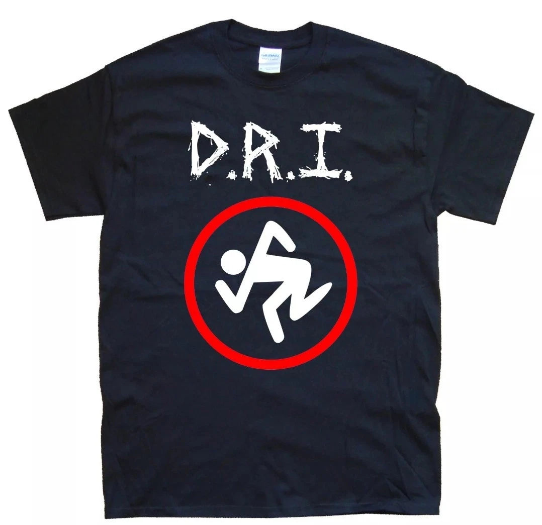 D.R.I. T-SHIRT Allsizes S _ 4 XL colours Black, White dirty rotten imbeciles