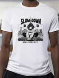 Cute Trendy Japanese T-Shirt "slowdown tokyo" Unisex