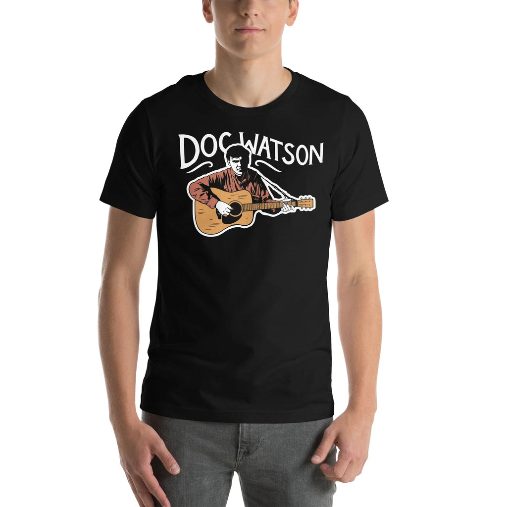 Doc Watson Country Music Graphic Tee Shirt Unisex t-shirt