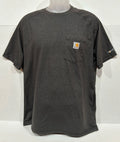 Carhartt Force T Shirt Short Sleeve Pocket Tee Gray  Men's Size XL Relaxed Fit