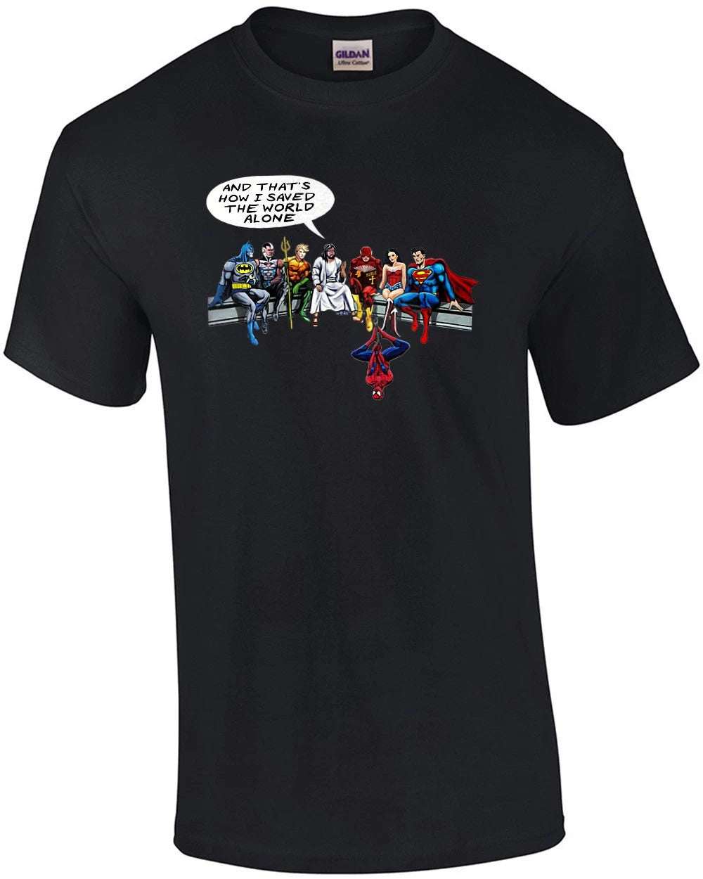 Jesus and the Superheros - And That's how I saved the world. Funny Jesus Reli...