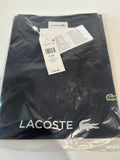 Men's Lacoste V-Neck Pima T-Shirt, Navy Blue, Size 4XL