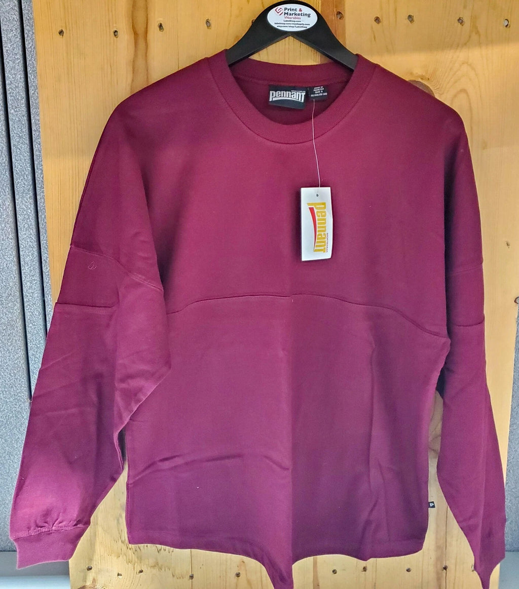 Pennant Sportswear Billboard Crew Long Sleeve Shirt *VARIOUS COLORS*