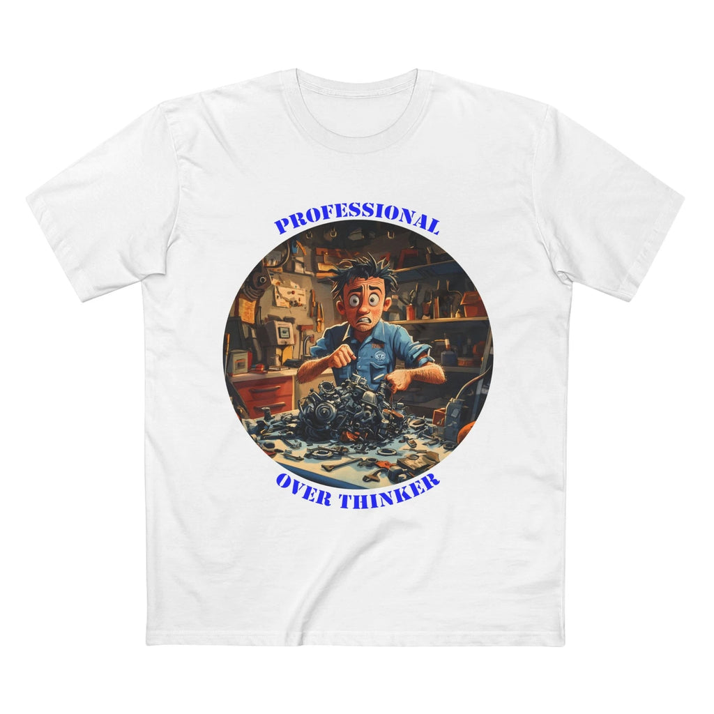 Professional Over Thinker | Funny Quote Shirt | Fun Humor Tee | Sarcastic shirt
