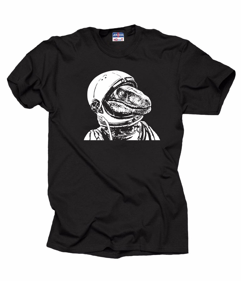 Velociraptor Astronaut Funny Dinosaur Tee Shirt Space Space Raptor T-Shirt