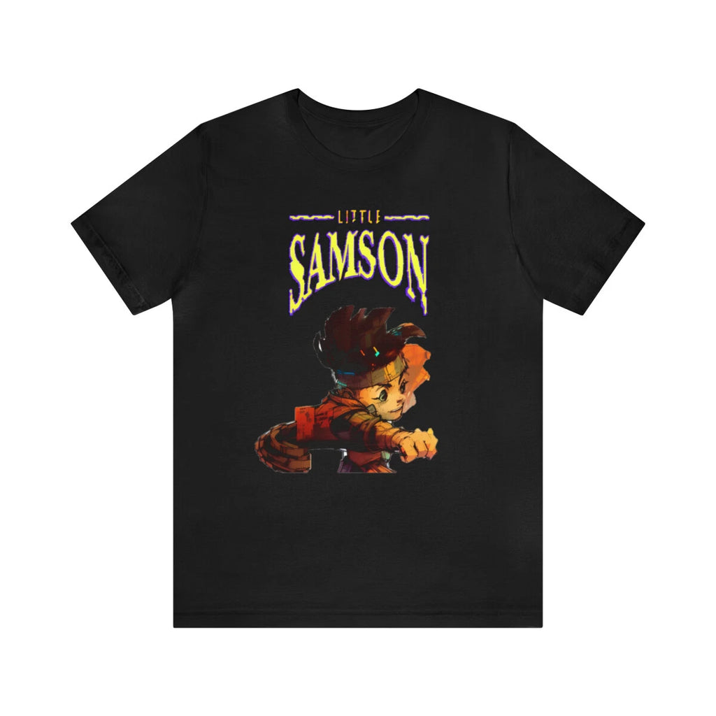 Little Samson NES Cyberpunk Retro Style Video Game Pixel Art Unisex T Shirt