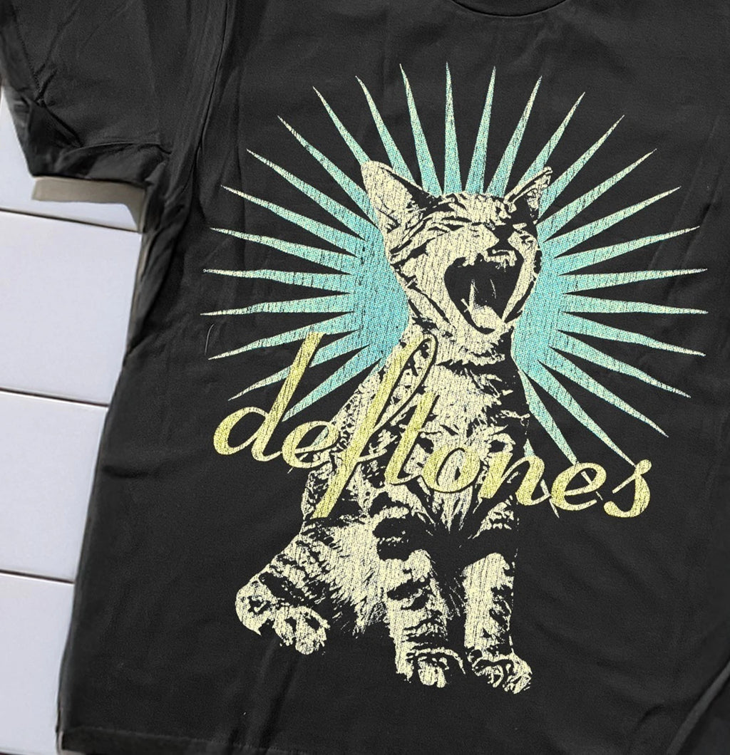 90s Deftones Around The Fur Rare T-Shirt Black XL