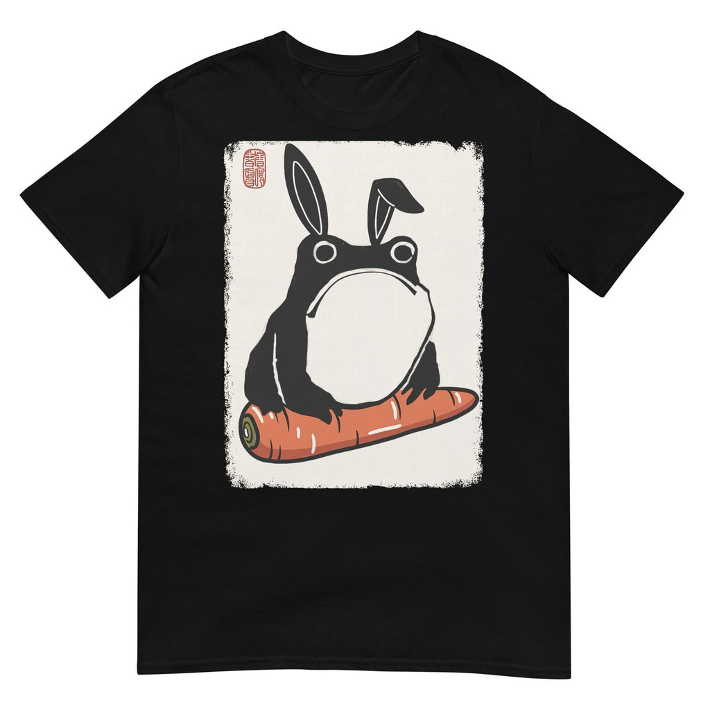 Easter Grumpy Frog Funny Kawaii Japanese T-Shirt