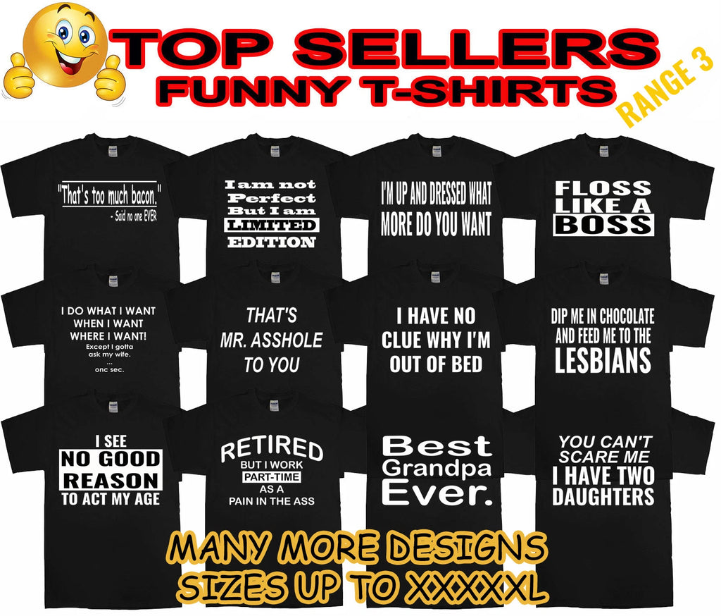 Funny Mens T-Shirts novelty t shirts joke clothing birthday Party t-shirt gift 3