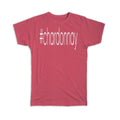 Gift T-Shirt : Hashtag Chardonnay Hash Tag Social Media