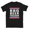 BBQ Beer Freedom USA America 2020 American Men design T-shirt