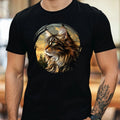 Mens Maine Coon Cat Print Cotton T-Shirt Size XS to 5XL