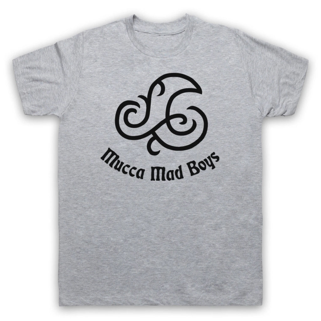ANGRY BOYS UNOFFICIAL MUCCA MAD BOYS TATTOO TV SYMBOL MENS & WOMENS T-SHIRT