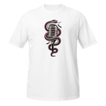 Snake Unisex T-Shirt, Music, Microphone Fun Music Punk Pop Rock Graphic Art