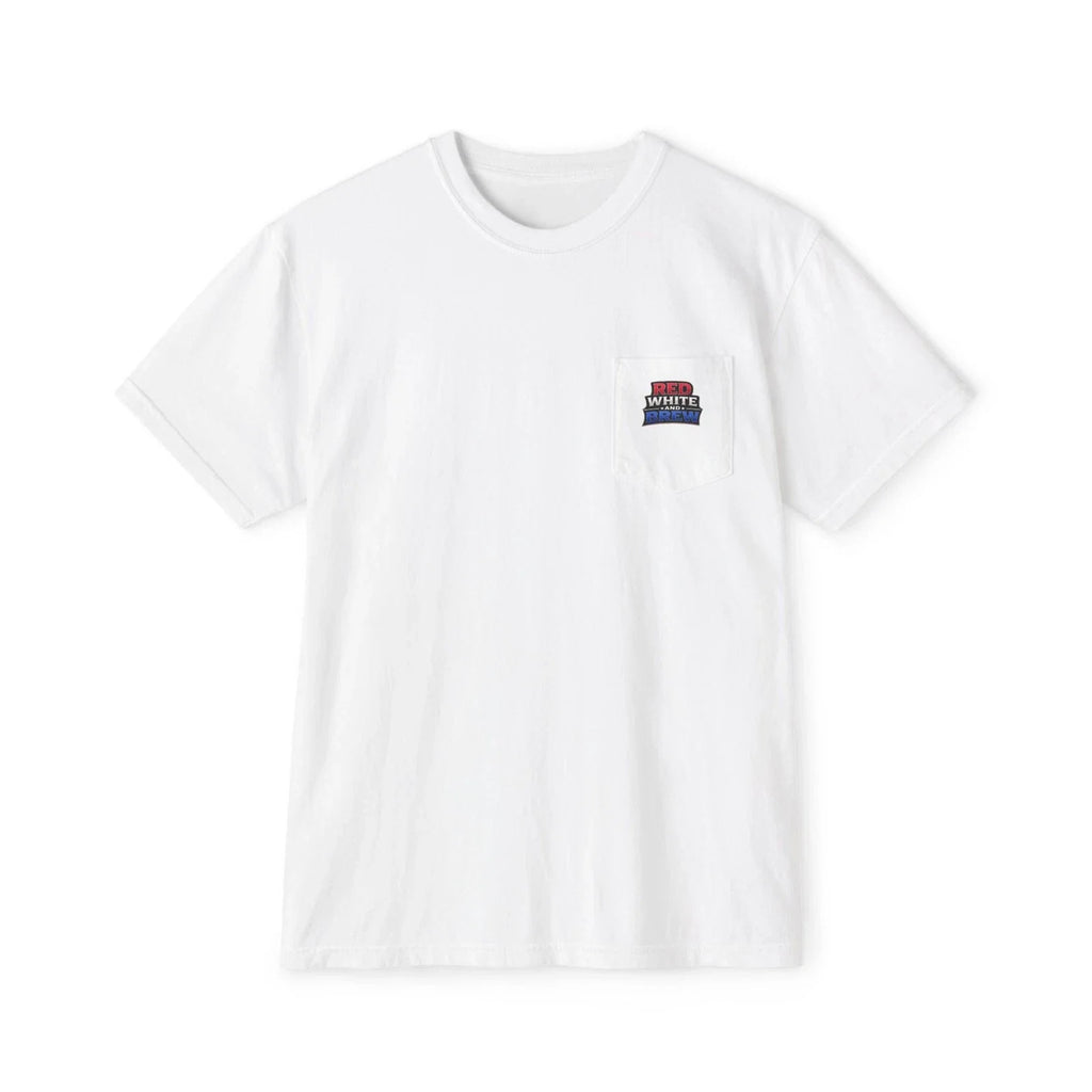 Red White and Brew Red White and Brew Eagle graphic T-Shirt | Pocket Tee