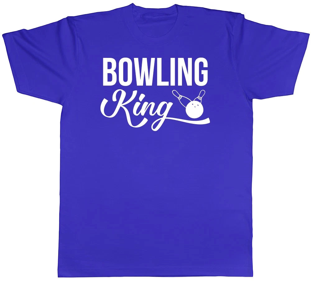 Bowling King Mens T-Shirt Tee