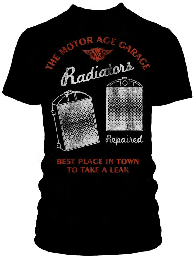 Motor Age Pin Up Punk Street Gothic Americana Tattoo Art Men's Tee TAKE A LEAK