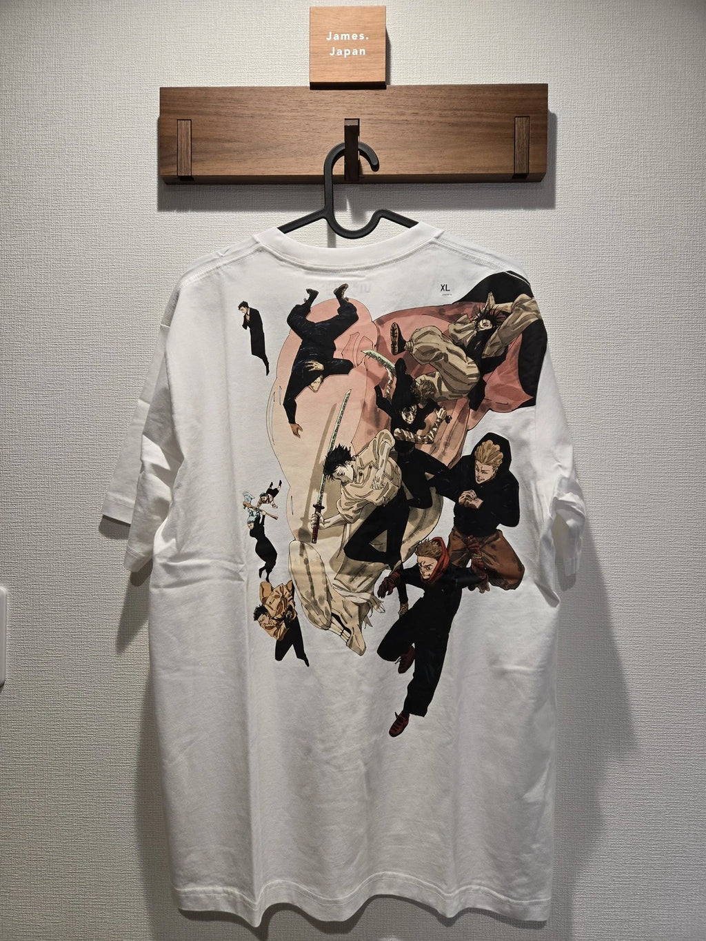 UNIQLO × Shueisha 100th Anniversary UT Jujutsu Kaisen Graphic T-Shirt White XL