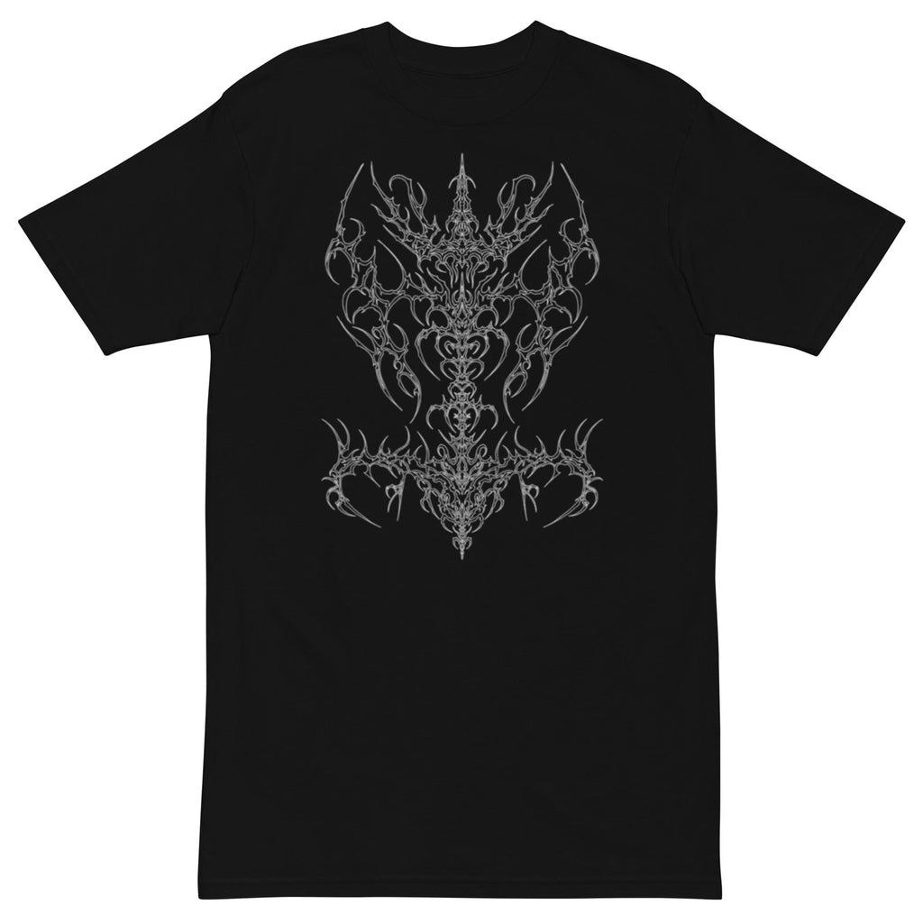 Cybersilgism Black Underground Parody T Shirt Grunge Y2K Goth Emo Archive Opium