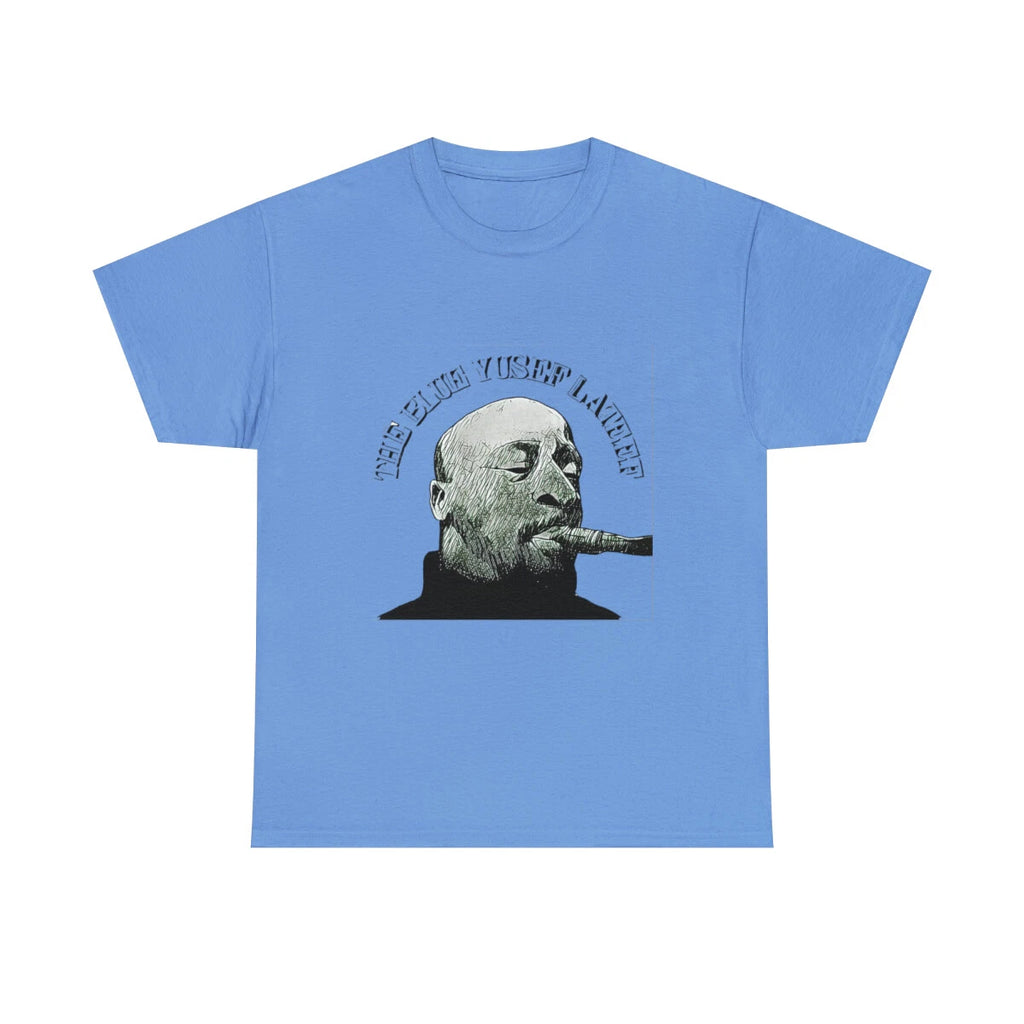 Yusef Lateef The Blue Jazz Album Art Graphic Print Unisex Heavy Cotton T-Shirt