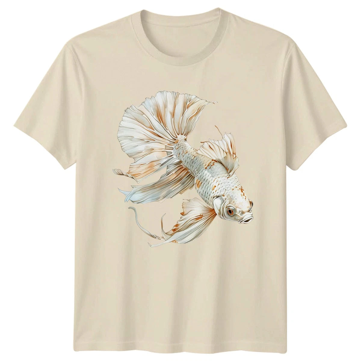 Boho Betta Fish T-Shirt Aquatic Wildlife 2026 Birthday Gift For Him And Her