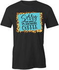 BEFORE COFFEE TShirt Tee Short-Sleeved Cotton CLOTHING QUOTE S1BCA381