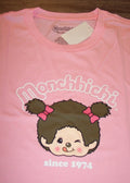 MONCHHICHI Monkey Since 1974  T-Shirt MENS XL NEW  w/ TAG Pink