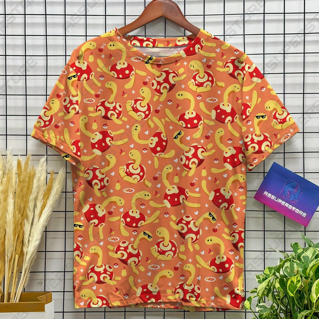 Shuckle Kawaii Design Tshirt Shuckle Dinosaur Funny Tshirt for Unisex Anime Shir