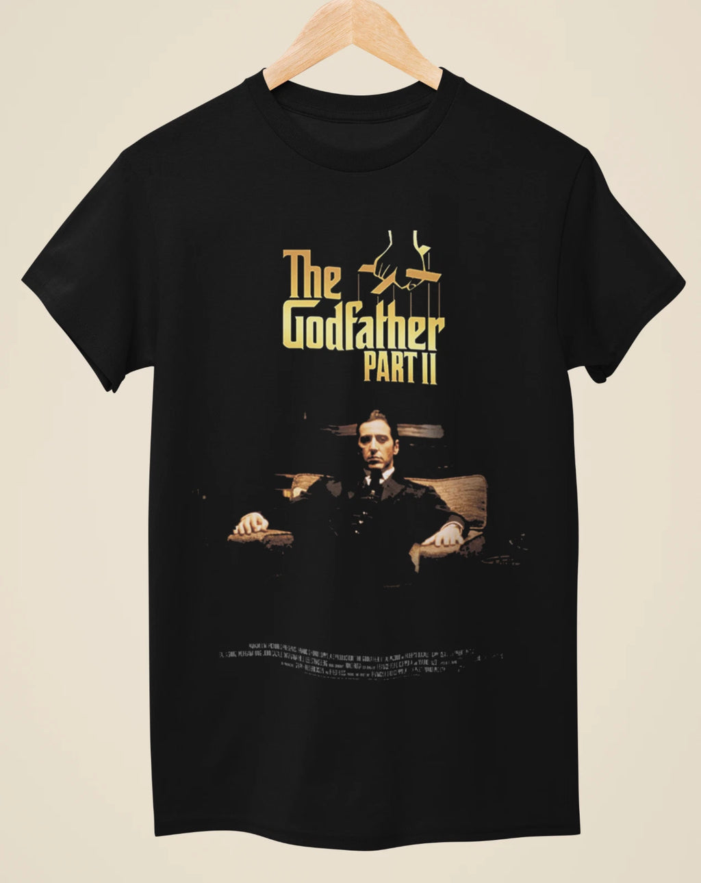 The Godfather Part II - Movie Poster Inspired Unisex Black T-Shirt