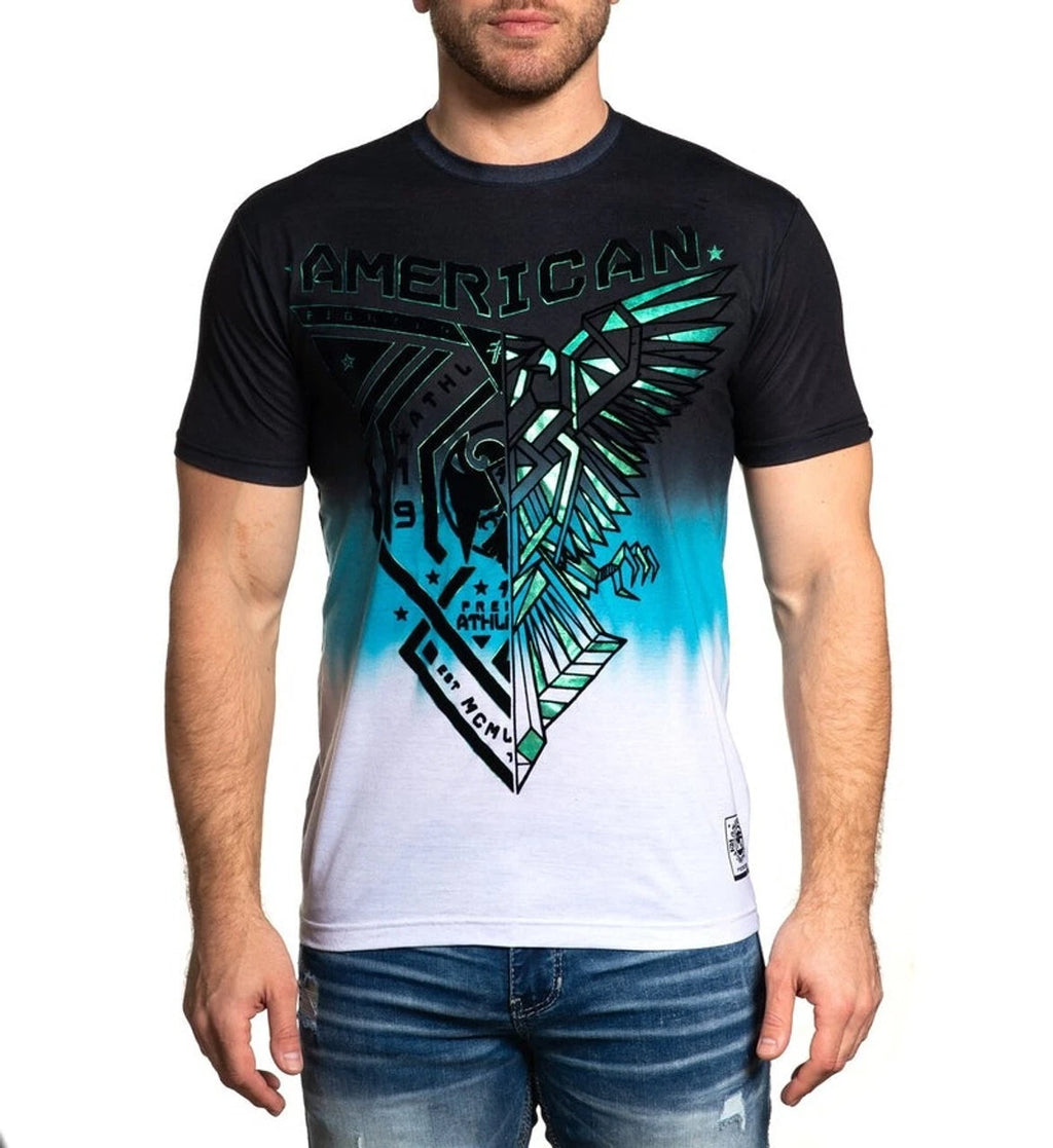 Mens American Fighter by Affliction Y2K MMA Hayward Tattoo T-Shirt Tee XS-XXXL