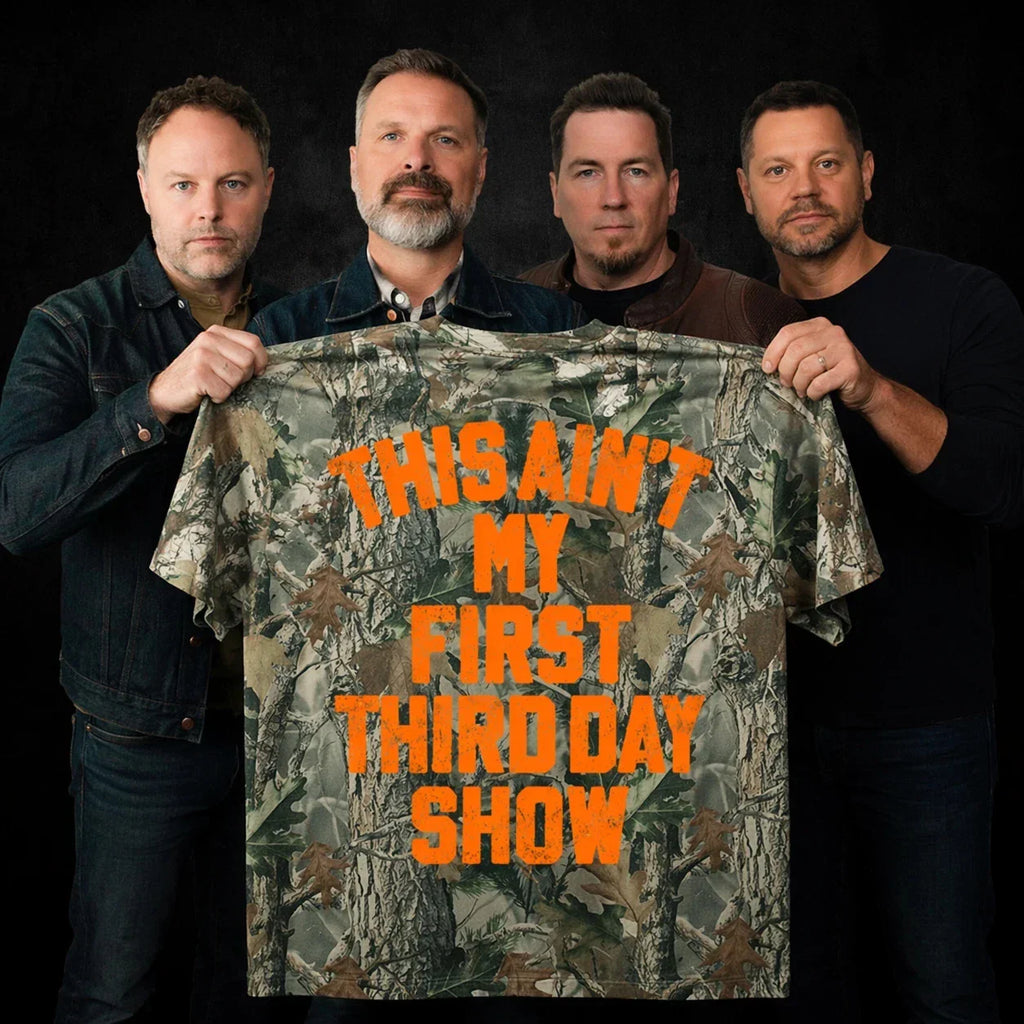 Third Day 30Th Anniversary Tour 2026 Unisex Camo All Over Shirt Size S-5XL
