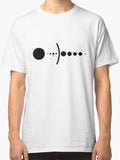 Minimalist Solar System T-Shirt (Unisex/Men)