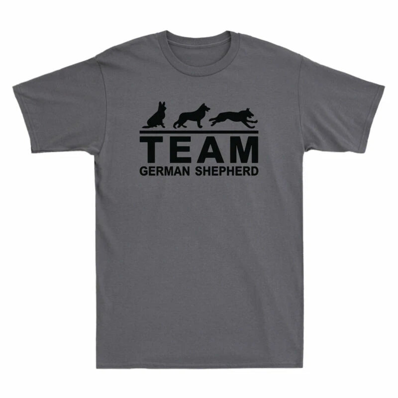 German Dog Gift Lovers Shirt Shepherd Funny Team Shepherd German Men's T-Shirt