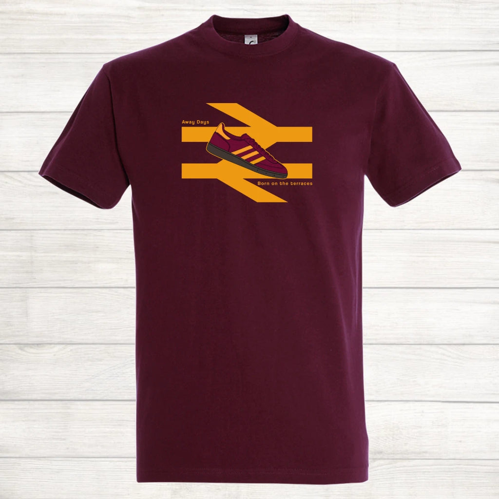 Football Shirt Bradford City Motherwell Away Days Terrace T Shirt