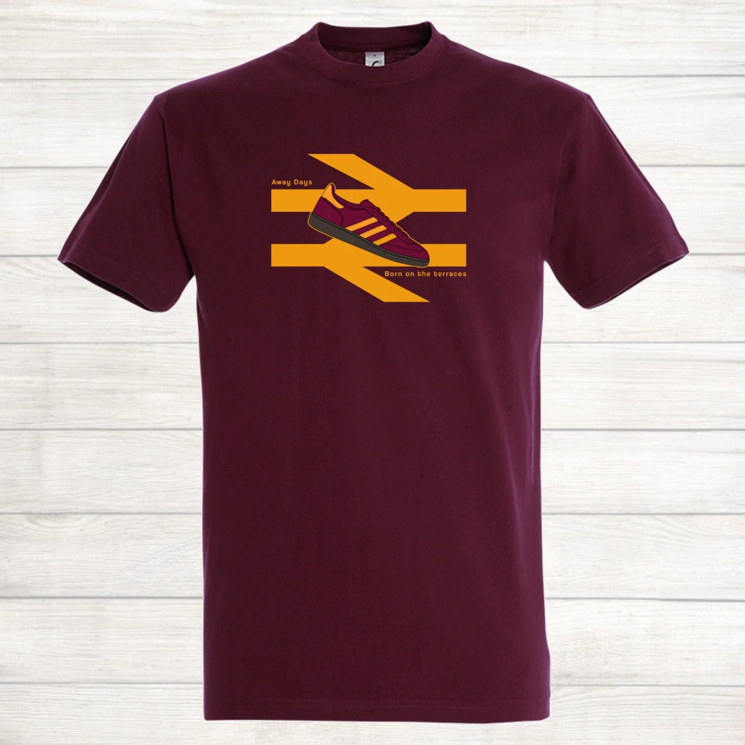 Football Shirt Bradford City Motherwell Away Days Terrace T Shirt