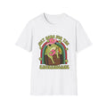 Funny Boho Hippie Frog Unisex Softstyle T-Shirt
