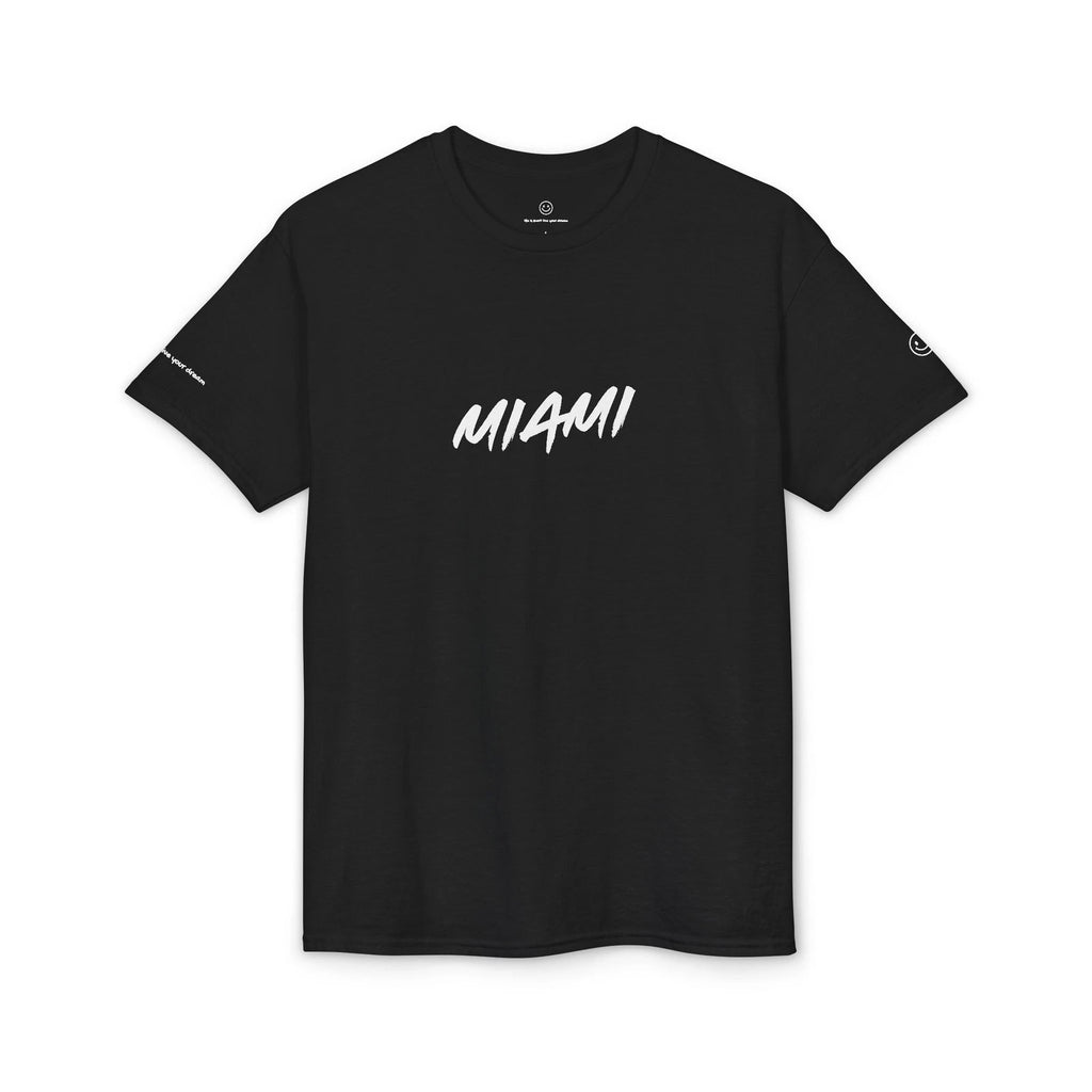 MIAMI T-Shirt Minimalist Luxury Travel Tee Unisex Streetwear Casual Shirt