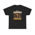 Christian Drummer T Shirt, Worship Drum Set, Drummer Gift, Jesus
